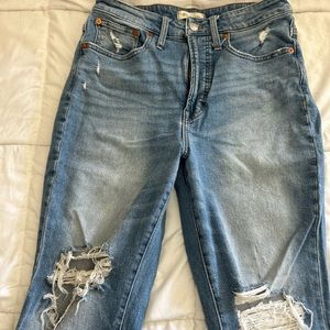 Madewell The Curvy Perfect Vintage Jeans sz 28